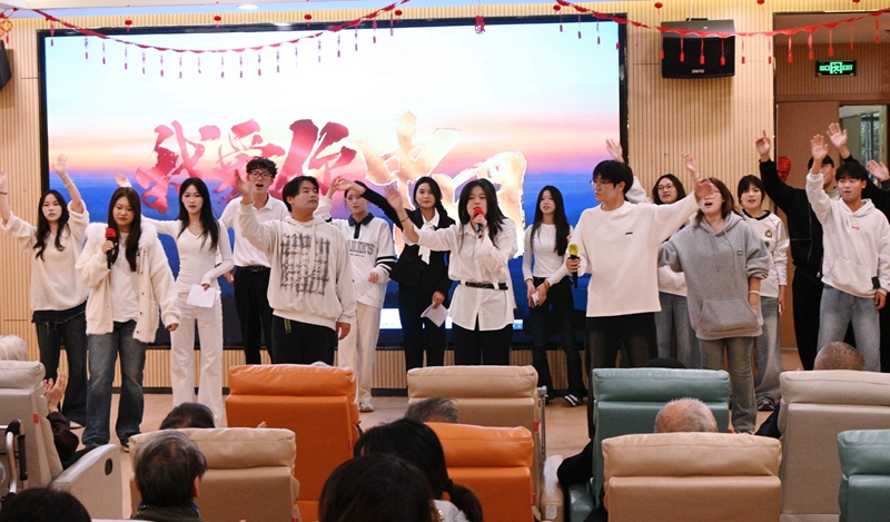 青春暖夕陽 我校大學生志愿者走進養老院開展志愿服務與教育咨詢活動